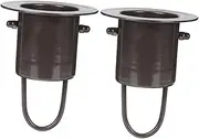 1 Set Aluminum Alloy Rain Chain Drainer Gutter Adapter Kit Durable and Reliable Rain Chain Hook Set with Easy Installation Prevents