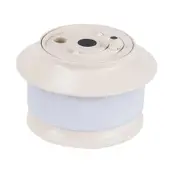 Retractable Camping String Lights Reel 65FT/20M 200LED, Outdoor Portable 3000mAh Stowable Strip Fairy Warm Light for Indoor, Home, RV, Patio, White