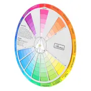 Coloring Pencils Mini Card Wheel Mixing Tool Decorating Travel