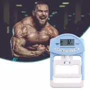 Electronic Digital Dynamometer Hand Grip Strength Muscle Tester Power Measure Blue