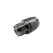 MULTICOMP PA7325 N' Plug To UHF Socket Adaptor Nickel-Plated 'N' PLUG TO UHF