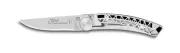 Claude Dozorme CD.142.90 - 9cm Eiffel Series Stainless Steel Pocket Knife (Liner
