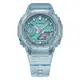 【CASIO】卡西歐 G-SHOCK 農家橡樹 半透明 200米防水電子錶 雙顯運動錶 GMA-S2100SK-2A 湖水綠