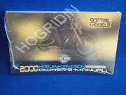 2000 Harley Davidson softail owners manual heritage fatboy night train springer