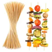100 Pack Bamboo Skewers for Crafts, Grilling BBQ, Kabobs, 12-Inch 100 ct - 12"