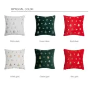 Chic 18IN Snowflake Throw Pillows with Elegant Sequin Details for Home Styling