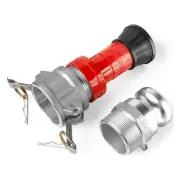 1X(Fire Hose Nozzle,2In NPSH HeavyDuty Industrial Fire Hose Constant Flow7987