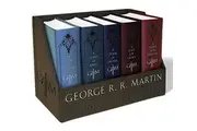 George R. R. Martin's A Game of Thrones Leather-Cloth Boxed Set (Song of Ice and Fire Series)