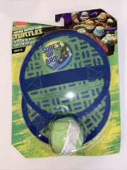 NEW TMNT Teenage Mutant Ninja Turtles STICK-N-RIP Ball Catch, Surfs Up Bro