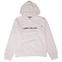 在飛比找Yahoo奇摩購物中心優惠-Tommy Hilfiger 長袖 女性 帽T 粉紅 174