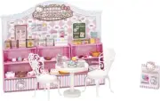 TAKARA TOMY Licca Chan Hello Kitty Sweets Cafe Set Sanrio From Japan
