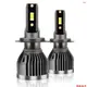 Fayshow01 2Pcs IP68 防水汽車 LED 大燈燈泡 LED 行車燈多合一轉換套件 60W 6000LM