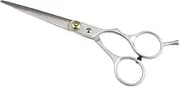 Ipetboom Professional Stainless Steel Hair Straight Scissors for Salon and Home Use Ergonomic Design for Comfort for Men Women and Resistant Hairdressing Shears