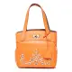 【A.D.M.J.】華麗水晶牛革 VERA TOTE(ORANGE)