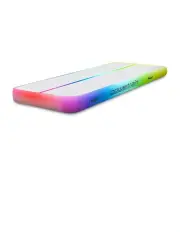 [PowerTrain] 3m Airtrack Tumbling Mat Gymnastics Exercise 20cm Air Track Rainbow