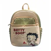 在飛比找蝦皮購物優惠-Betty Boop 後背包（米綠色）全新品