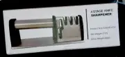 NEW 4 Stage Knife / Scissors Sharpener Stainless Steel-Ceramic-Tungsten NIB