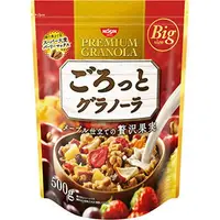 在飛比找樂天市場購物網優惠-日清NISSIN 水果穀麥片 大包裝 家庭號(500g-贅澤