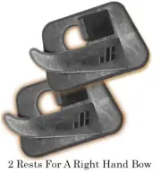Arrow Rest (2) (two) for Recurve/Compound Bows (Right Hand) 100% USA