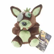 18 CM FNAF Freddy's Foxy Green Plush Toy Stuffed Plush Animals Toys Kids
