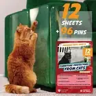 Panther Armor 12-Pack Furniture Protectors from Cats Scratch - anti Cat Couch Gu