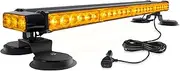 26.5" 54 LED Strobe Light Bar Double Side Flashing High Intensity Automotive Warning Emergency Flashing Snow Plows Light Bar Strobe Light Traffic Advisor with Magnetic Base
