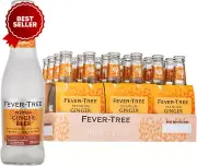 Ginger Beer, Sparkling Soda Soft Drink Mixer, Natural Ingredients ,24x 200Ml