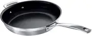 [Le Creuset] 3-Ply Stainless Steel Non-Stick Frying Pan, 28 cm