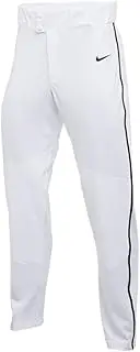 [Nike] Mens Team Vapor Select Piped Pants, White, XX-Large