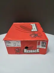 Redback USBBK Bobcat TPU Safety Boots Sz US 8 Black
