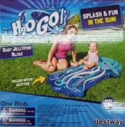 Baby Jellyfish Blobz 6M+ over 4.5' wide Glitter Splash Pad By Bestway H20 Go!