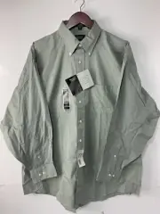 Berkley & Jensen Mens 16.5 32-33 Long Sleeve Button Up Collared Shirt