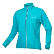 Jacket Windproof Featherlite Pakajak Women's Blue Endura Clothing