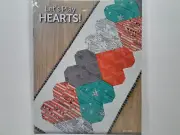 Atkinson Designs Quilt Pattern - Let's Play Hearts #ATK-202 - Uncut
