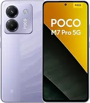 Poco M7 Pro 5G Smartphone – 12GB+256GB, 6.67" FHD+ Display, 64MP AI Camera, MediaTek Processor, 5000mAh Battery, 33W Fast Charging, Dual SIM – Purple