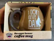 Big Mouth The Eager Beaver Coffee Mug I Don't Give A Dam