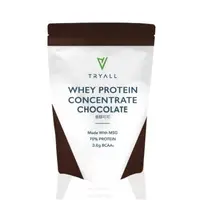 在飛比找大樹健康購物網優惠-【Tryall】濃縮乳清蛋白-香醇可可（500g/袋）廠商直