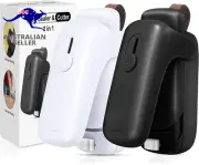 2-Pack Bag Sealer Mini, Handheld Bag Heat Vacuum Sealer, 2 in 1 Heat Sealer & Cu