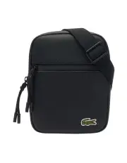 [Lacoste] S Flat Crossover Bag in Noir