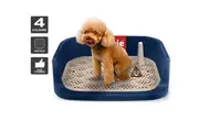 Qttie Dog Pet Potty Training Pee Pad Mat Toilet Puppy Tray Indoor 3 Layer(4 Colours)