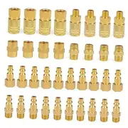 Industrial Air Coupling,1/4" NPT Plug and Air Hose Coulper,and FNPT Plug and