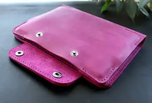 Kindle Paperwhite 11 2021 leather case Fuchsia pink Kindle cover Ereader case