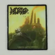 DECEASED Fearless Undead Machines SMALL PATCH Printed