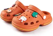 [Casazoe] Toddler Kids Boys Girls Cute Garden Clogs Water Sandals Slip On Shoes Slipper Slides Lightweight Outdoor Summer Infant Children Beach Pool Play Shoes (Baby/Toddler Kids)