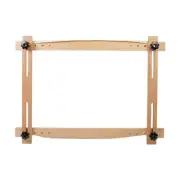 Embroidery Frame Scroll Frame Rectangle Professional Needlework Stand Embroidery