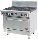 GOLDSTEIN RANGES - GAS 6 BURNER - 711MM HIGH SPEED PURE CONVECTION OVEN PFC-6-28
