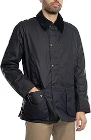 [Barbour] Men's Ashby Wax Jacket, Navy, 3XL