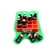 Scale Coke bottles & crate - body accessories for 1:10 RC Rock Crawlers - SCX10