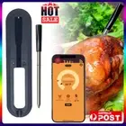 Food Meat Steak thermometer Wireless Dual Sensor Smart Bluetooth Barbecue Oven !