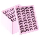 Thick Lashes Fluffy Volume Fake Eyelashes Wispy Mink Lashes False Eyelashes